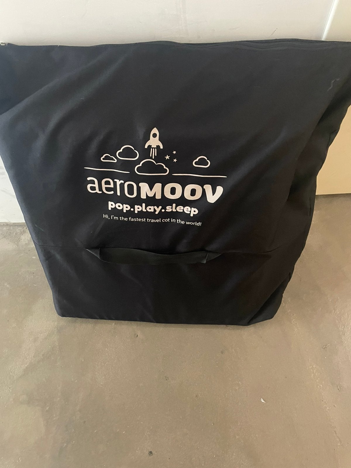 Aeromoov met zonnescherm, Kinderen en Baby's, Babywiegjes en Ledikanten, Ophalen of Verzenden, Zo goed als nieuw
