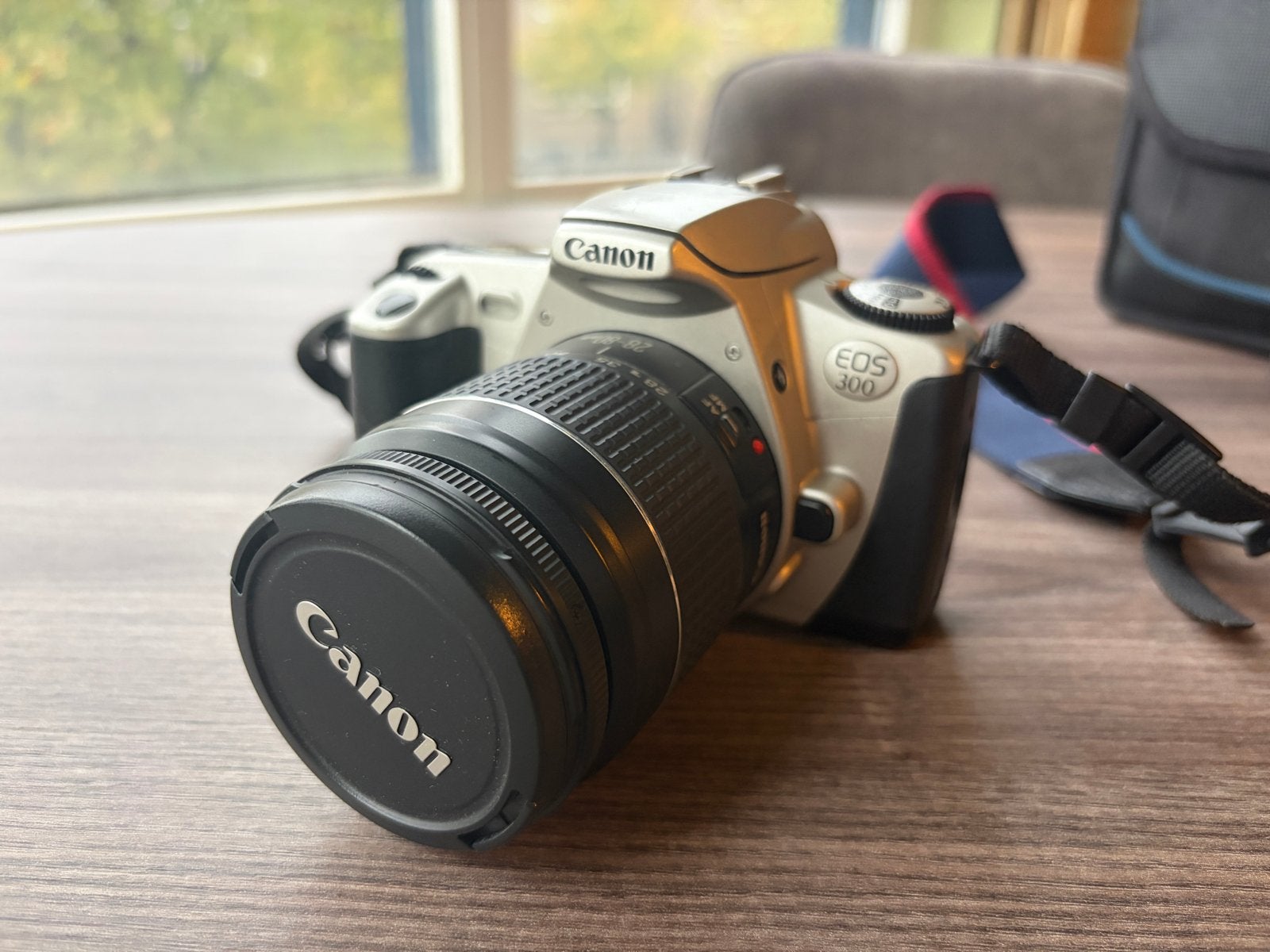 Canon EOS 300 Spiegelreflexcamera met lens, Ophalen, Gebruikt, Spiegelreflex, Canon