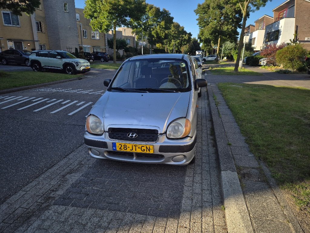 Hyunday Atos Spirit 1, Stof, Grijs, Particulier, Zilver of Grijs