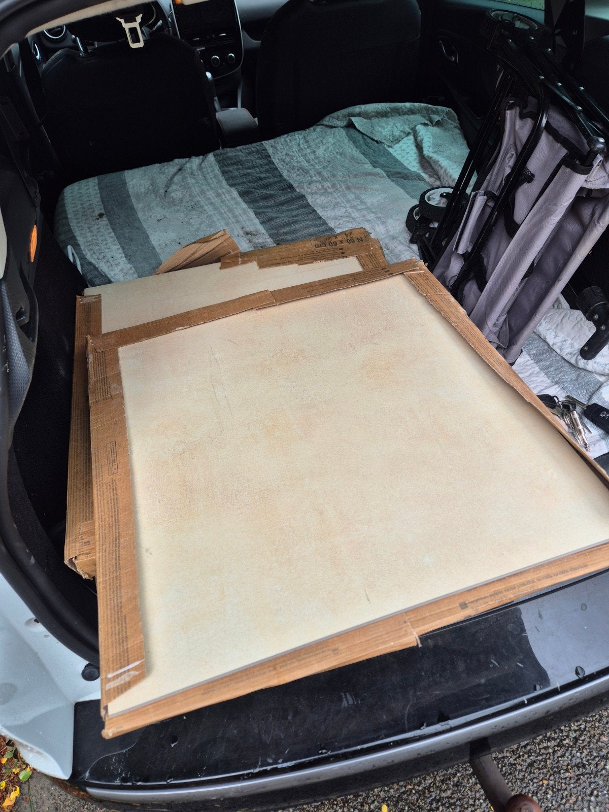 Vloertegels beige 60x60 cm, Ophalen, 60 cm of meer, 60 cm of meer, Nieuw
