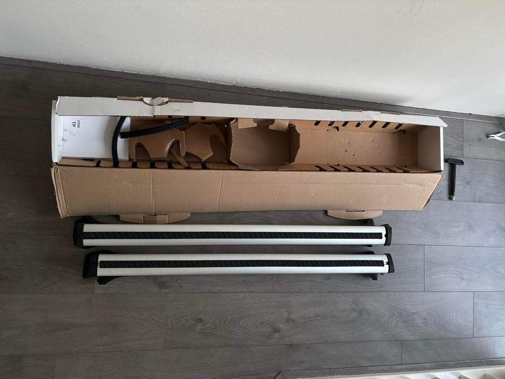 Audi A4 Avant B9 (8W9) originele dakdragers nieuwstaat, Auto diversen, Dakdragers, Ophalen of Verzenden, Zo goed als nieuw