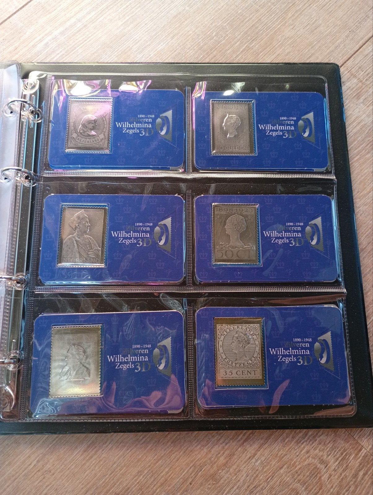 Zilveren Wilhelmina Zegels 3D 1890-1948 Collectie, Postzegels en Munten, Postzegels | Nederland, Ophalen of Verzenden, T/m 1940