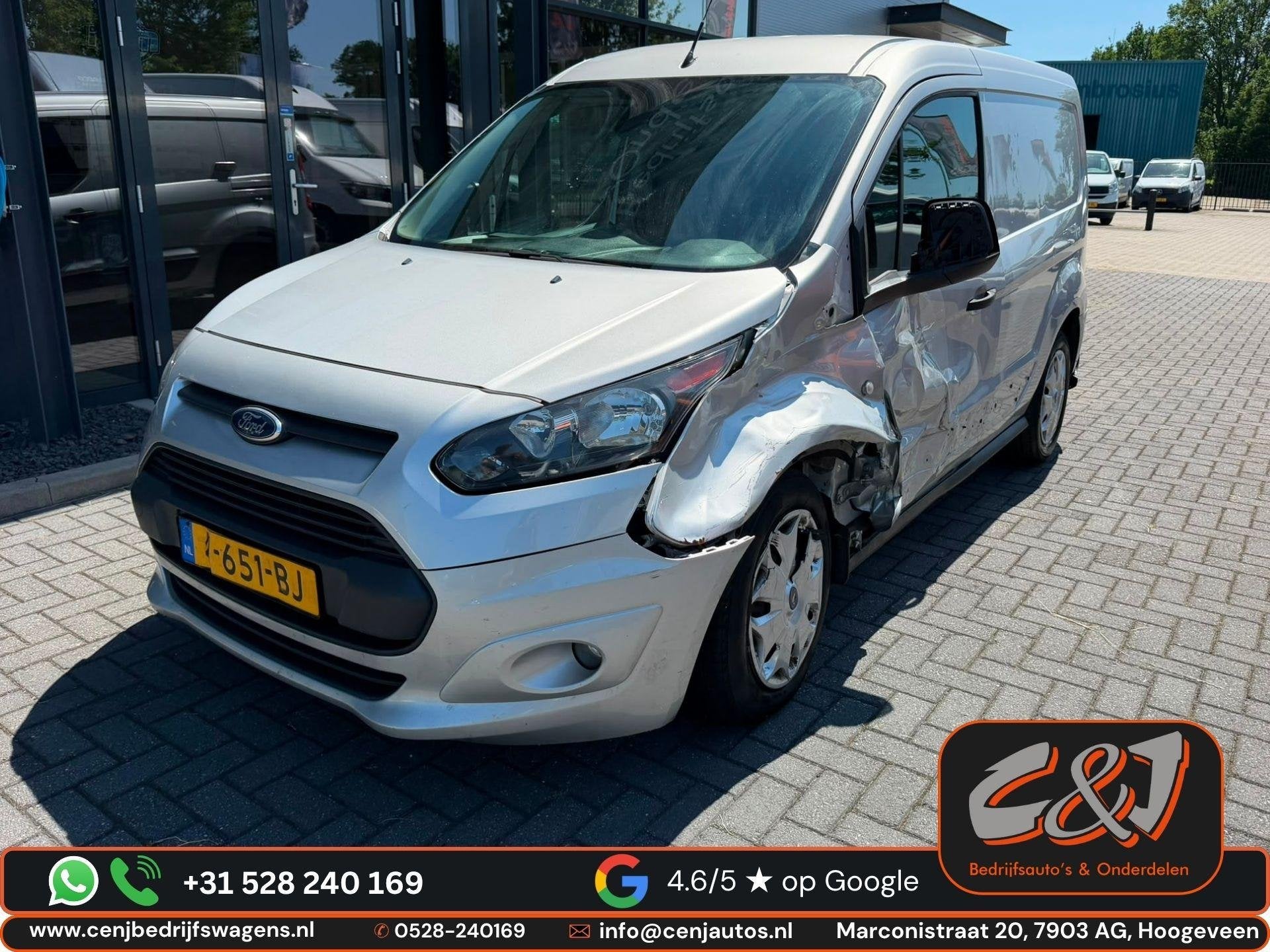 Ford Transit Connect 1.5 TDCI L1 Trend rondom schade, airoc,, Auto diversen, Stroombaan 16
1181 VX  Amsterdam, NL, Ford, 1499 cc