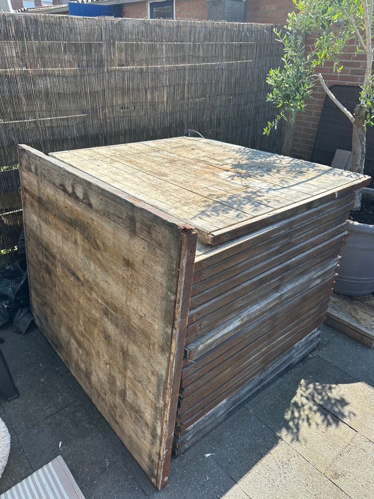 Steenschotten 22stuks, Ophalen, Zo goed als nieuw, Hout, Overige typen