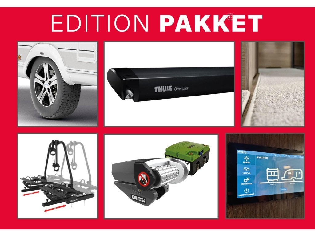 Hobby Excellent Edition 540 UFF 2026 ACTIE MEGA KORTING!!!, Caravans en Kamperen, Standaardzit, Hobby, Bedrijf, 6 tot 7 meter