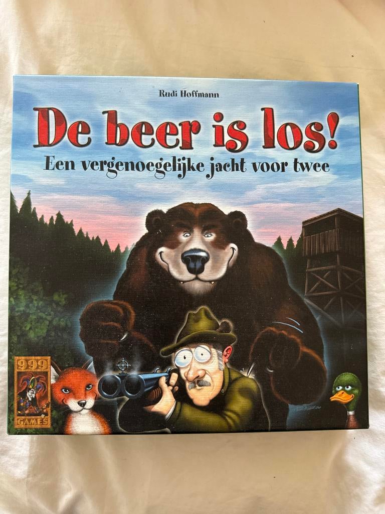De Beer is Los! - Een vermakelijk bordspel voor twee, Een of twee spelers, Ophalen, Zo goed als nieuw
