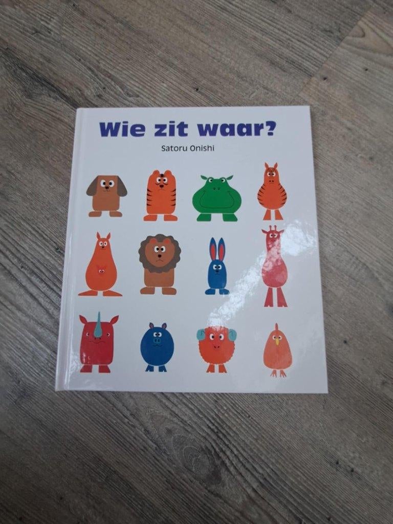 Boek Wie zit waar, Ophalen, Zo goed als nieuw