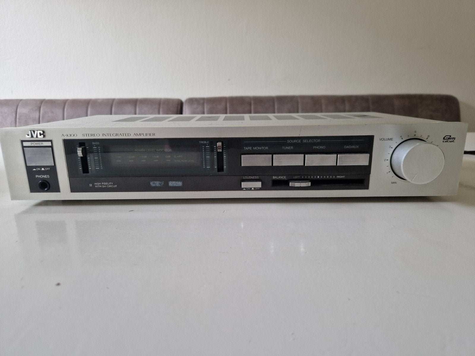 JVC versterker, Audio, Tv en Foto, Tuners, Ophalen of Verzenden, Gebruikt