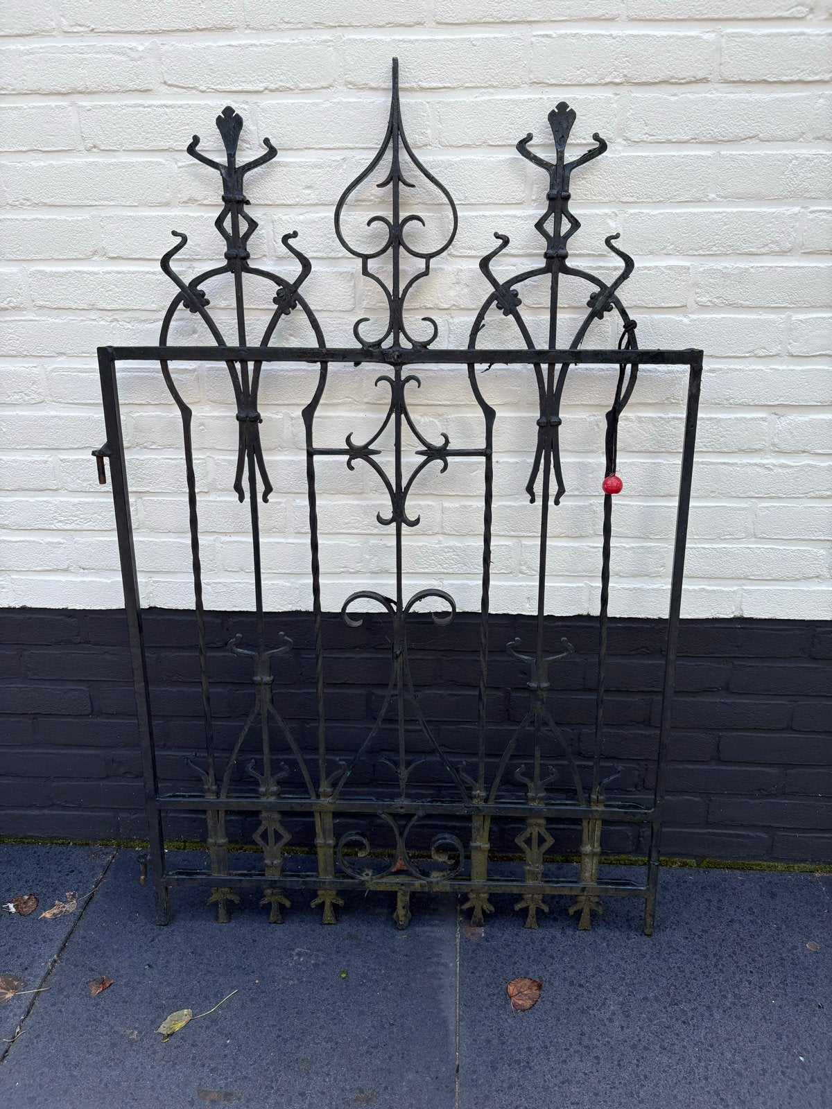 smeedijzeren hekje - Sierlijk en robuust, Tuin en Terras, Tuinhekken en Hekwerk, Gebruikt, Sierhekwerk, IJzer, Ophalen