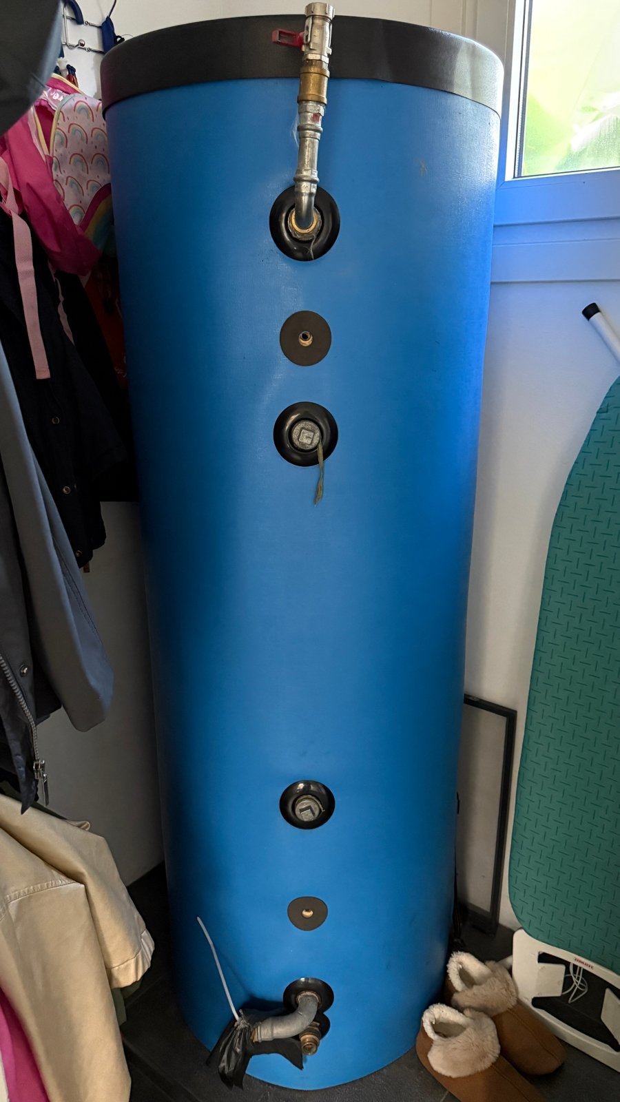 Buffervat 300 liter, Doe-het-zelf en Verbouw, Ophalen, Gebruikt, 100 liter of meer, Boiler