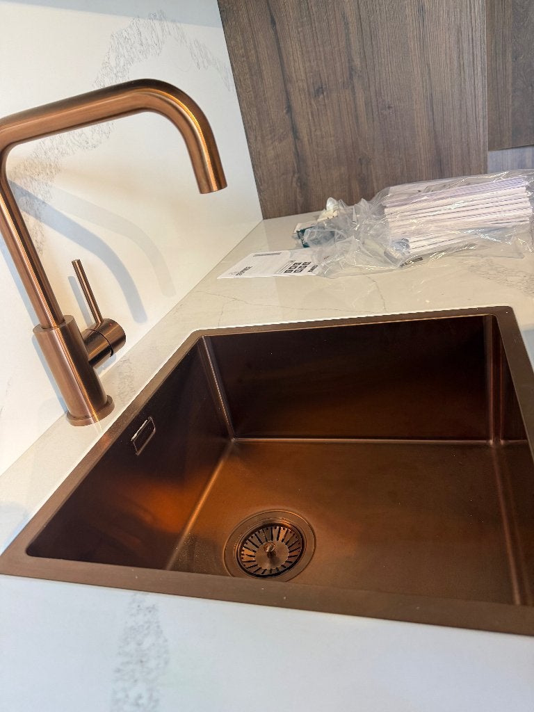 Lanesto Quadrato Copper keukenkraan, Minder dan 50 cm, Bruin, Nieuw, Ophalen of Verzenden