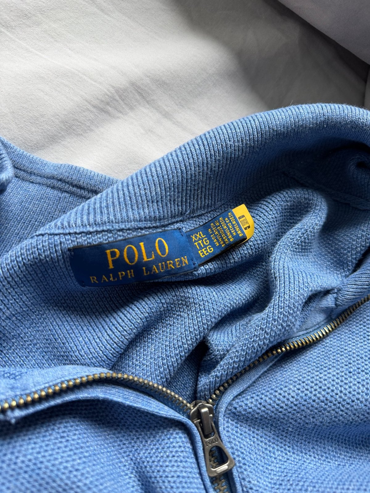Polo Ralph Lauren Trui XXL - Zo goed als nieuw, Ophalen of Verzenden, Zo goed als nieuw, Maat 56/58 (XL), Blauw