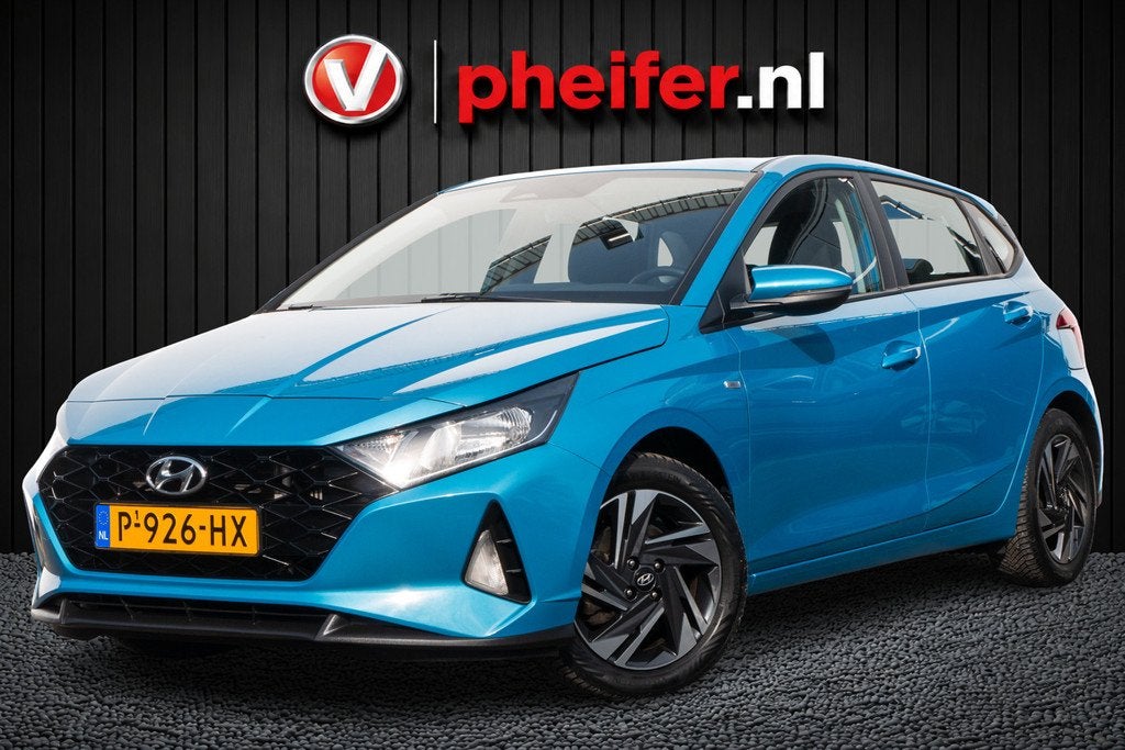 Hyundai i20 1.0 T-GDI 100pk Comfort Airco/ Cruise control/ C, Auto's, Hyundai, Voorwielaandrijving, Met garantie (alle), Blauw