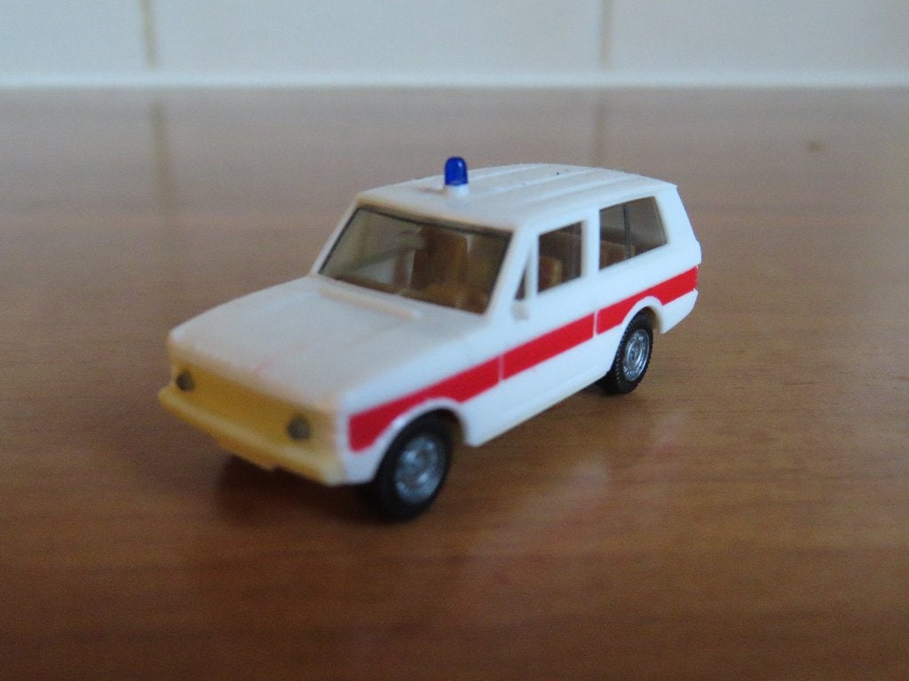 Schaalmodel Land Rover Range Rover Politie 1:87 Herpa, Hobby en Vrije tijd, Modelauto's | 1:87, Ophalen of Verzenden, Zo goed als nieuw