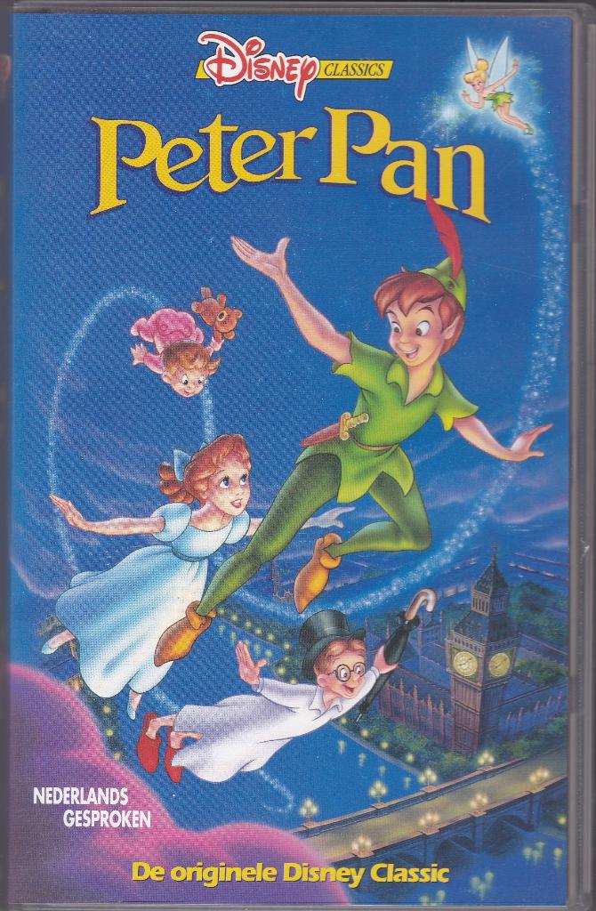 Peter Pan Disney Classic VHS, Cd's en Dvd's, VHS | Film, Alle leeftijden, Ophalen, Zo goed als nieuw, Overige genres