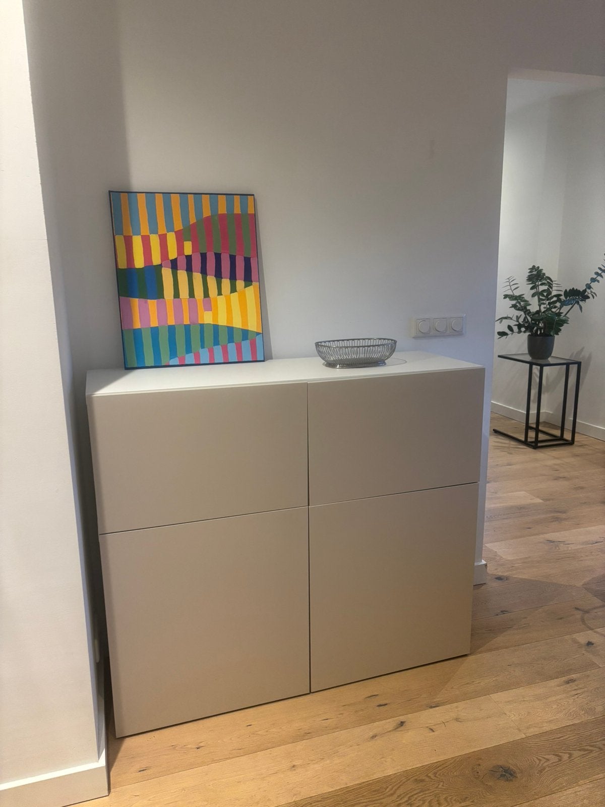IKEA Besta/Lappviken licht grijs, 100 tot 150 cm, 150 tot 200 cm, Ophalen of Verzenden, Zo goed als nieuw