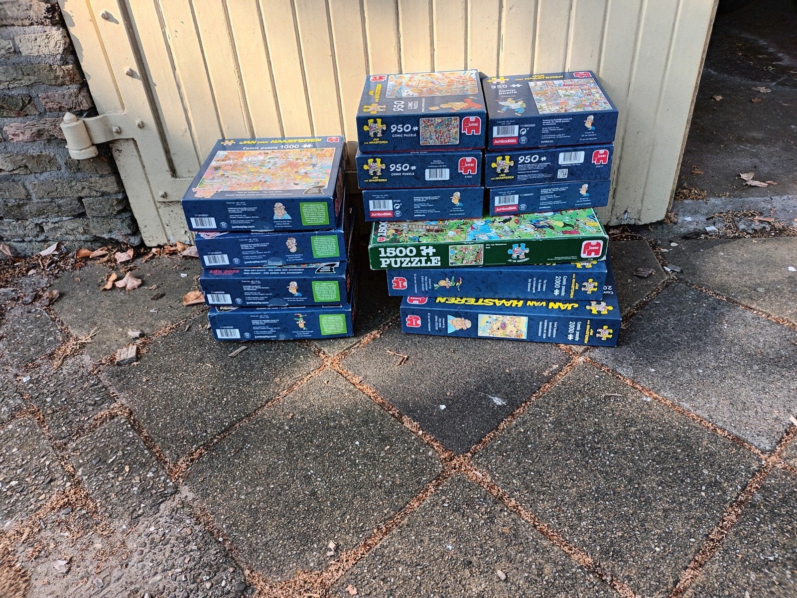 van haasteren puzzels, Ophalen, Meer dan 1500 stukjes, Gebruikt, Legpuzzel