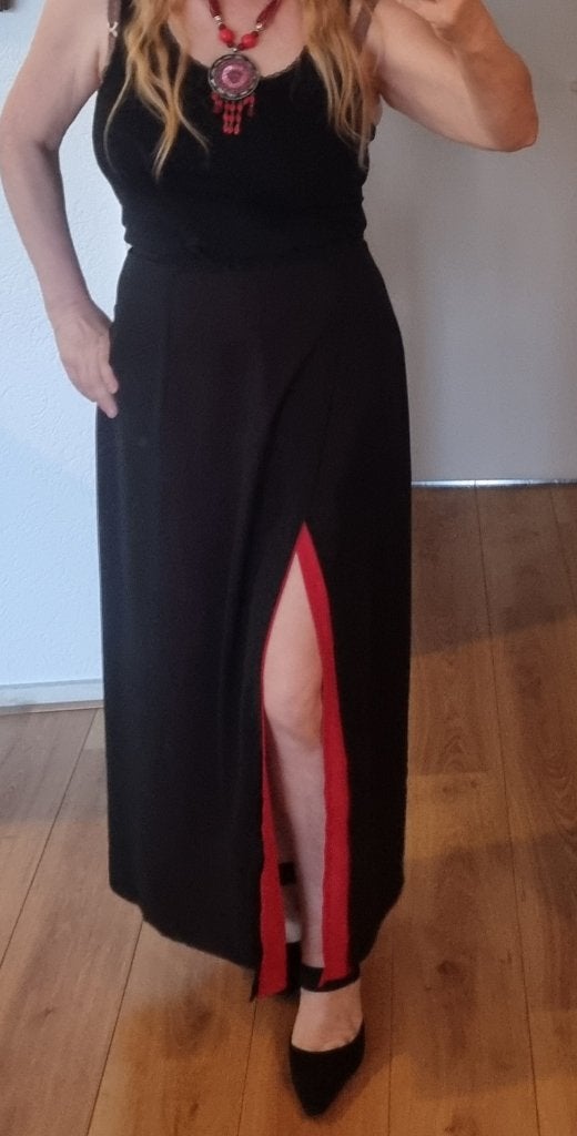Reversible rok 2 in 1, Kleding | Dames, Verzenden, Maat 42/44 (L), Nieuw, Rood
