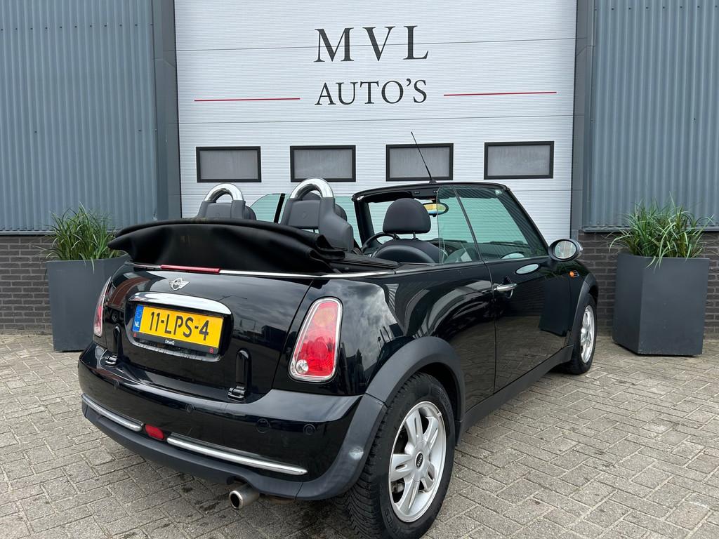 Mini Mini Cabrio 1.6 One, Gebruikt, 4 cilinders, Cabriolet, 4 stoelen