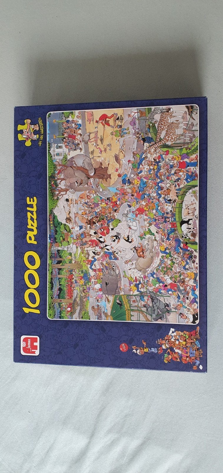 Jan van Haasteren puzzel 1000 stukjes, Hobby en Vrije tijd, Denksport en Puzzels, Ophalen, 500 t/m 1500 stukjes, Zo goed als nieuw