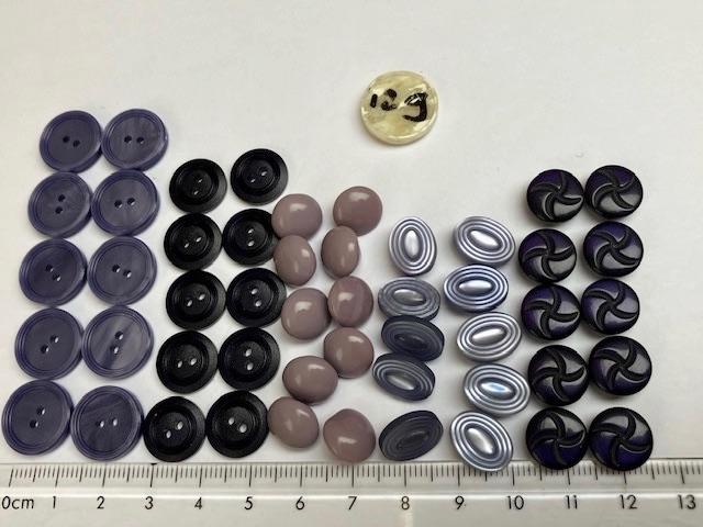 Knopen set nr. 129, -, -, Nieuw, Ophalen of Verzenden