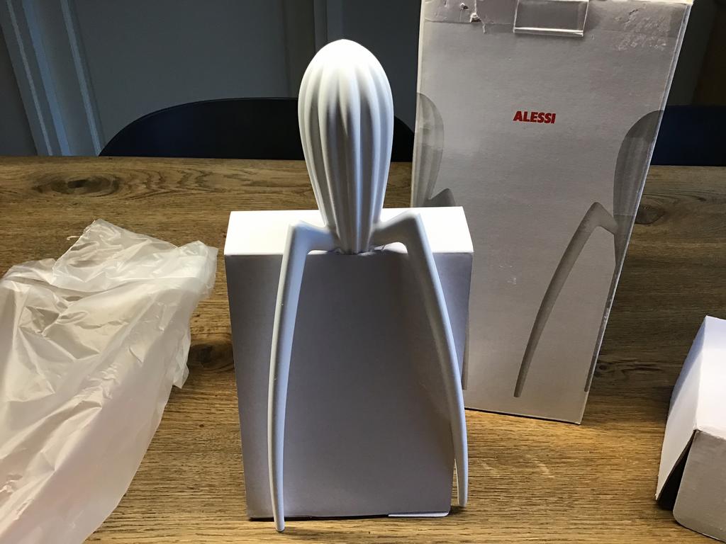 “ALESSI”JUICY SALIF WHITE 25 JAAR JUBILEUM UITGAVE, Ophalen of Verzenden, Zo goed als nieuw