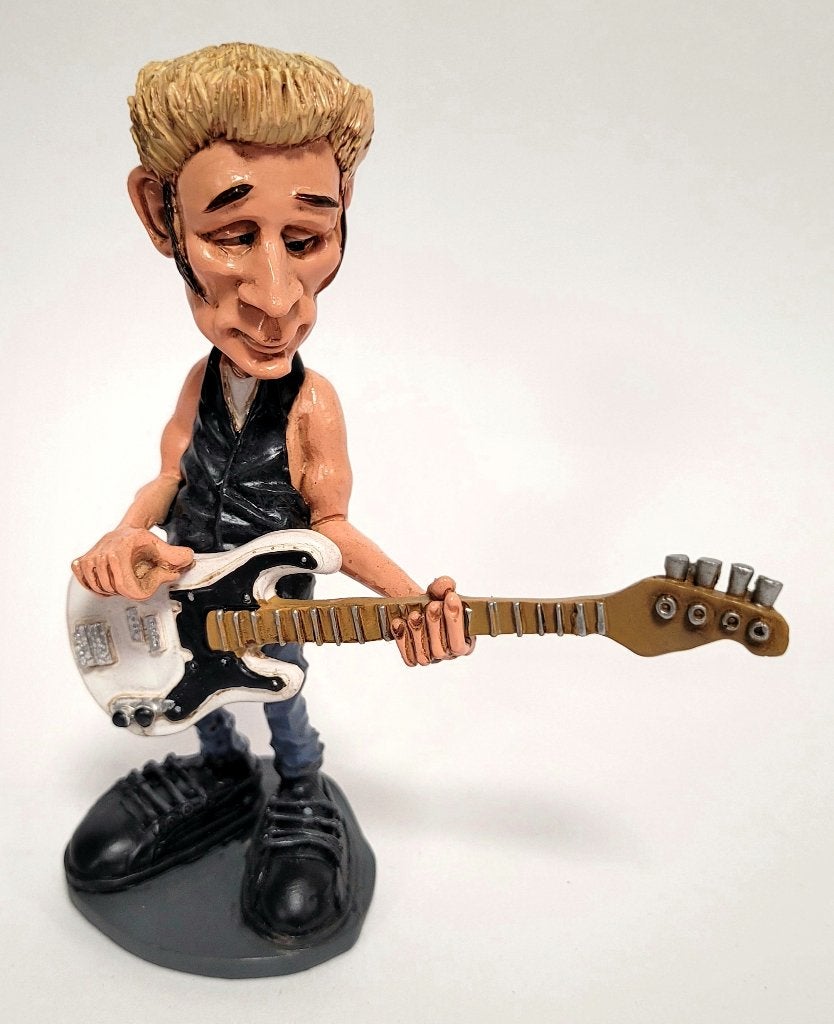 Mike Dirnt Green Day beeldje by Warren Stratford decoratie