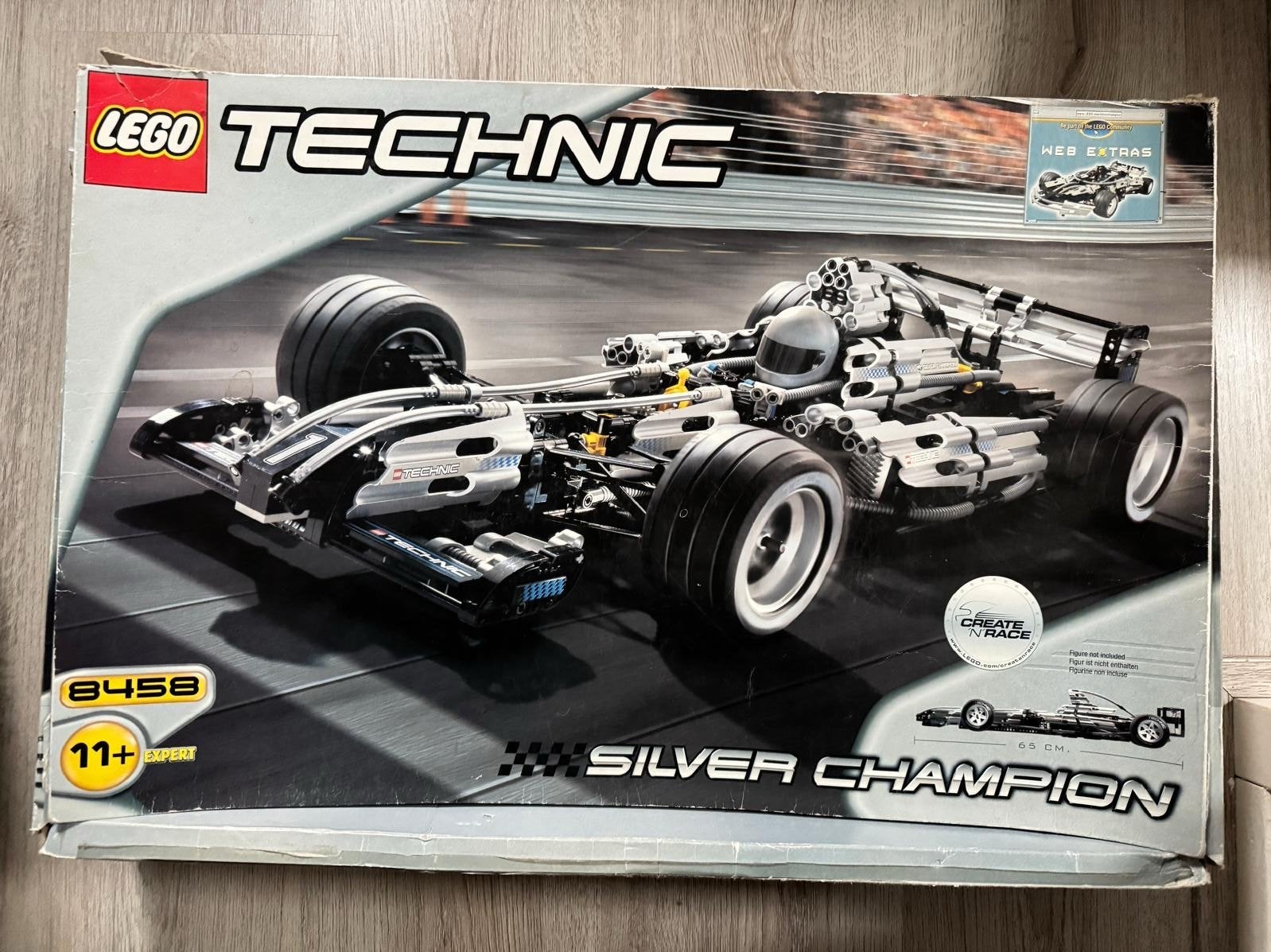 Lego Technic 8458 Silver Champion f1, Ophalen of Verzenden, Zo goed als nieuw, Lego