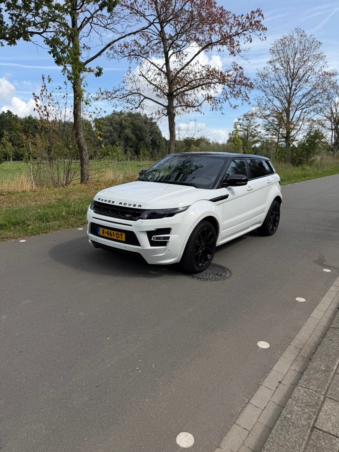 Land Rover Range Rover Evoque SI4 4WD AUT 2013 Wit, Auto's, Automaat, 1800 kg, Wit, 11 km/l