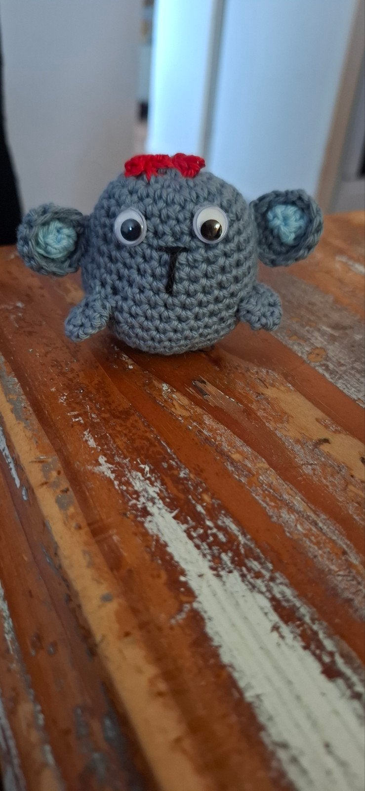 Schattig gehaakt koala beertje, Ophalen