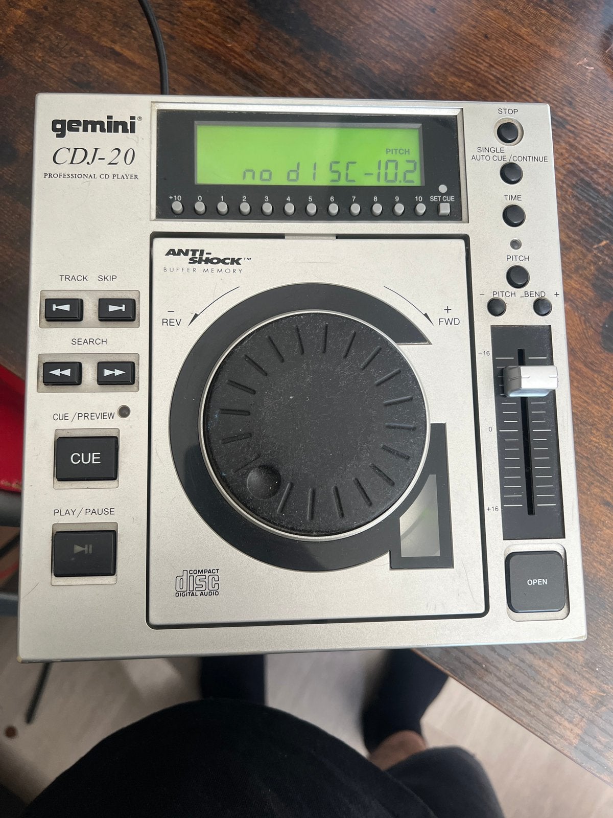 Gemini cdj-20, Ophalen of Verzenden, Zo goed als nieuw, Overige merken