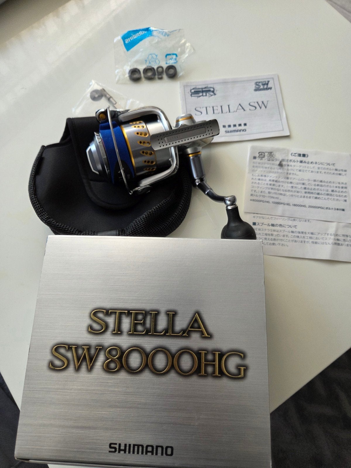 Shimano Stella SW8000HG Molen - Zo goed als nieuw, Ophalen of Verzenden