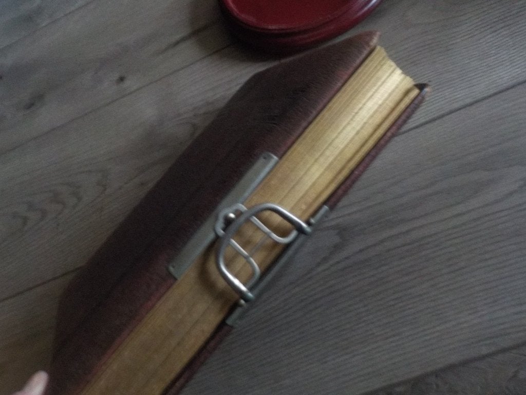 antiek fotoboek, Ophalen of Verzenden