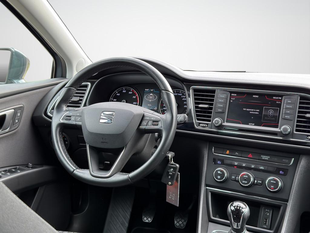 Seat Leon ST 1.0 EcoTSI Clima|Achteruitrijcamera|Cruise|LED, Voorwielaandrijving, Parkeersensor, Gebruikt, Leon