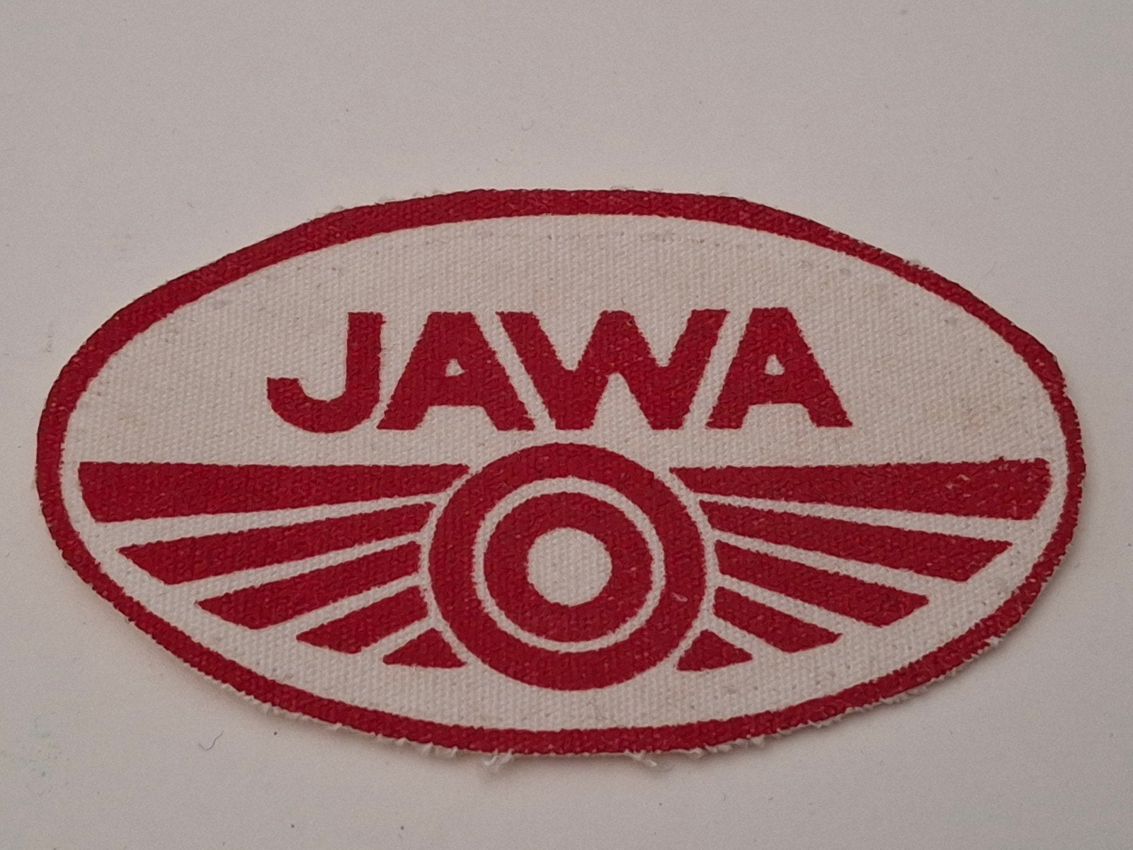 Patch / embleem JAWA motoren brommers, Ophalen of Verzenden, Zo goed als nieuw