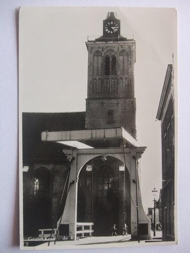 P258 De Rijp - Grote Kerk - 1954, Verzenden, 1940 tot 1960, Ongelopen, Noord-Holland