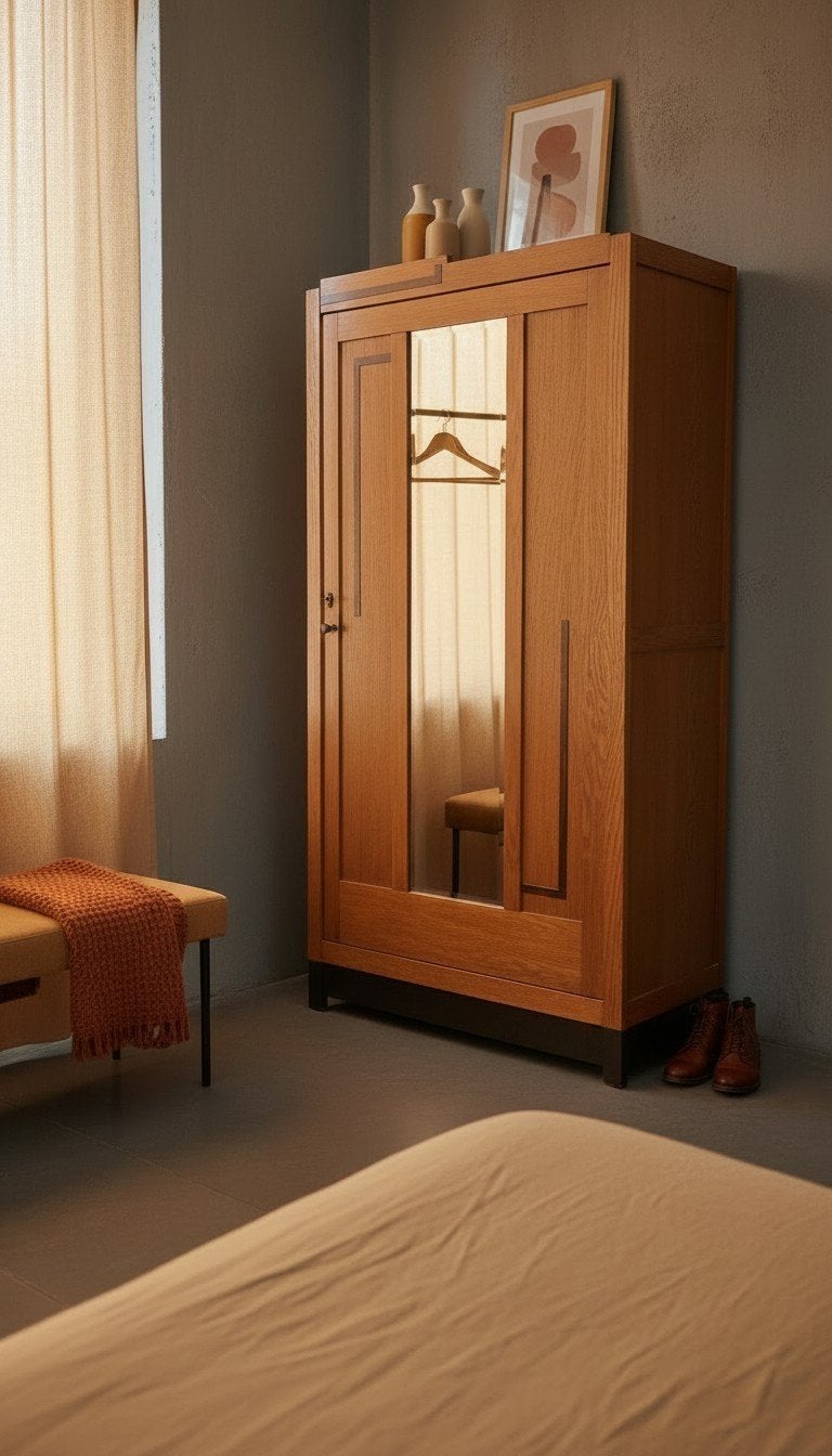 Art Deco kledingkast, Ophalen