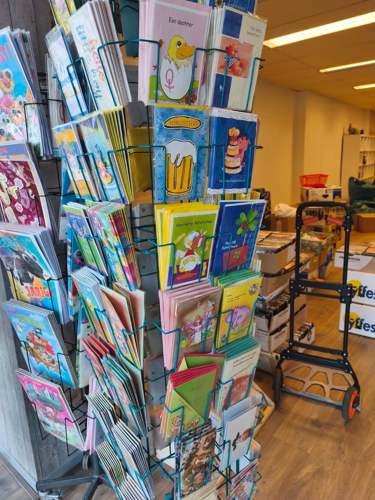 Grote partij kaarten, Ophalen, Nieuw
