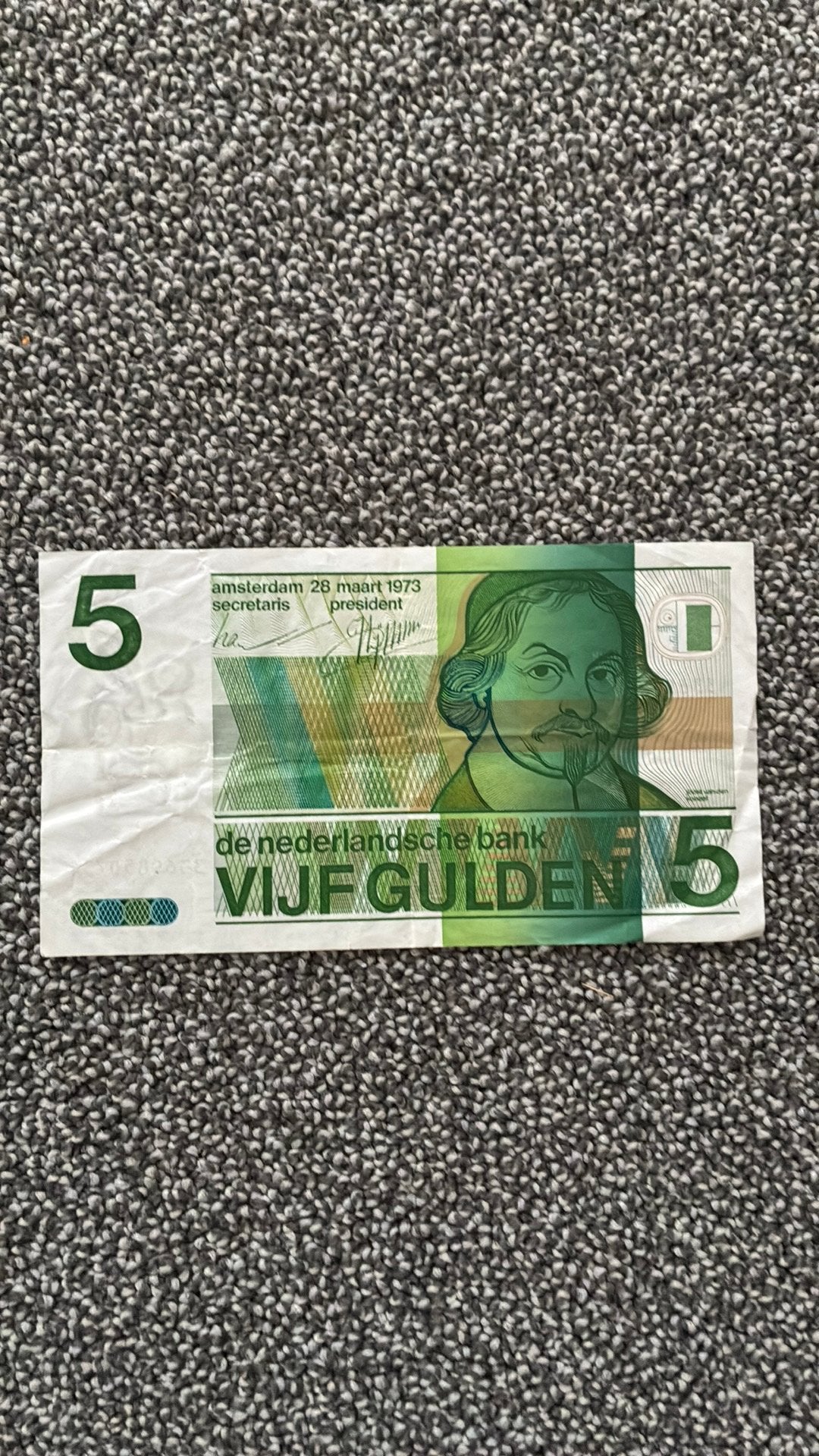 5 gulden 1973, Ophalen of Verzenden, 5 gulden