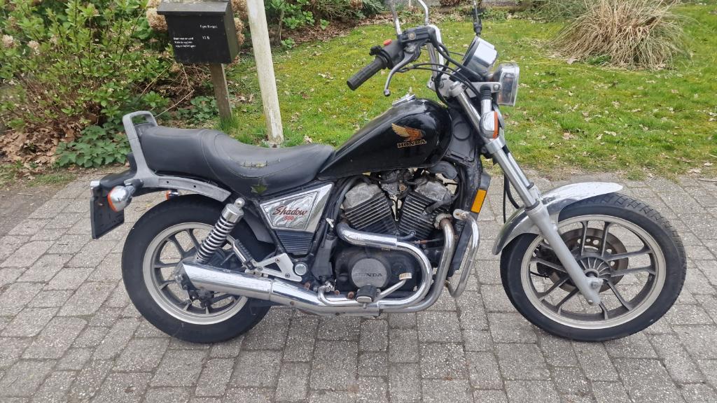 Honda vt500c shadow opknapper