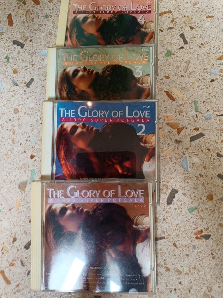 The Glory of Love 4 CD verzamel muziek, Ophalen of Verzenden, Zo goed als nieuw, Pop