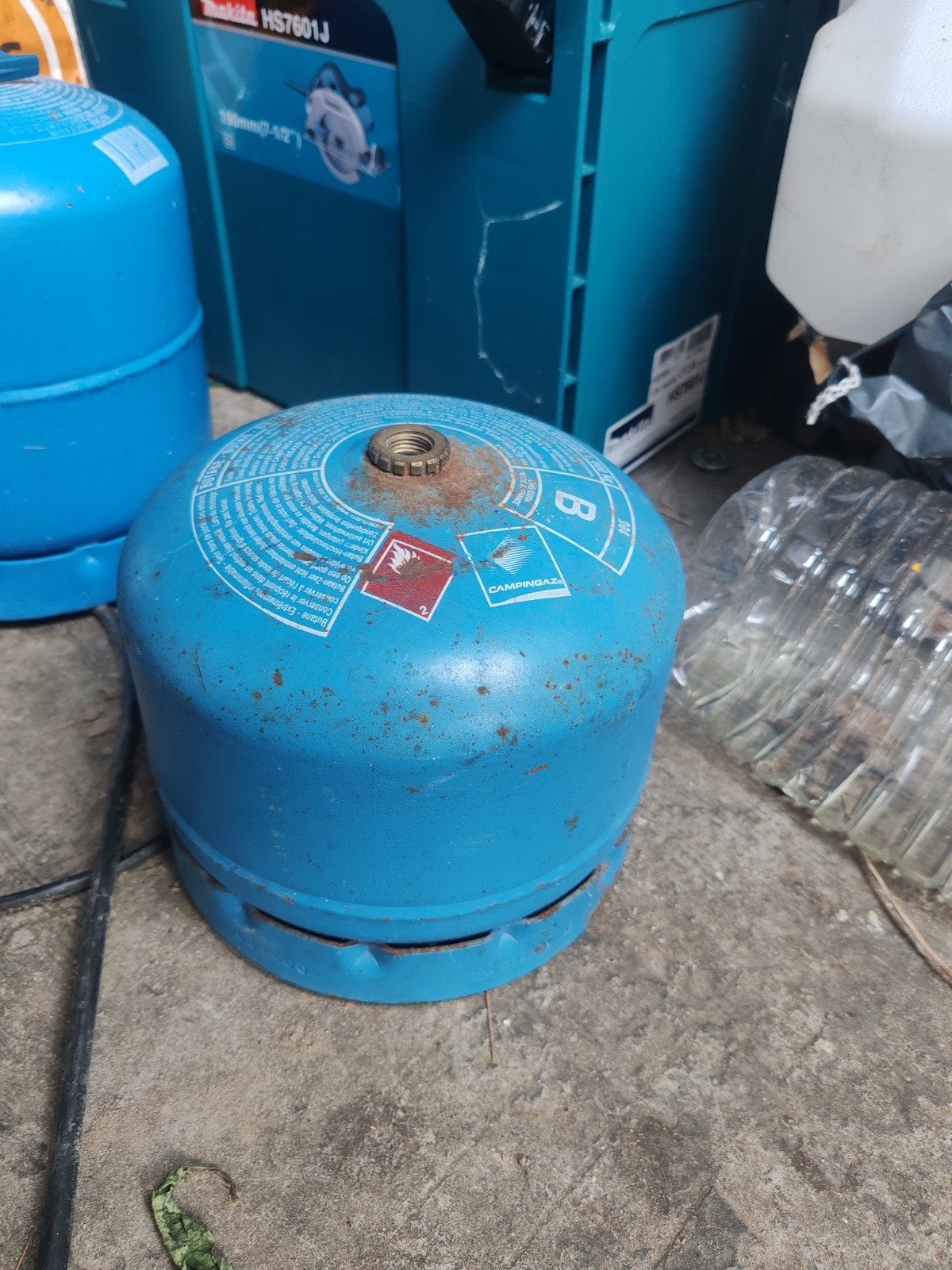 Campingaz R904 gasfles – Leeg (ca. 3 kg), Ophalen, Gebruikt