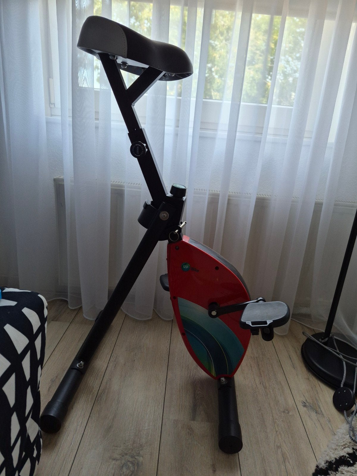 Rode Deskbike / Bureaufiets - UP Bike, Ophalen, Zo goed als nieuw, Rood