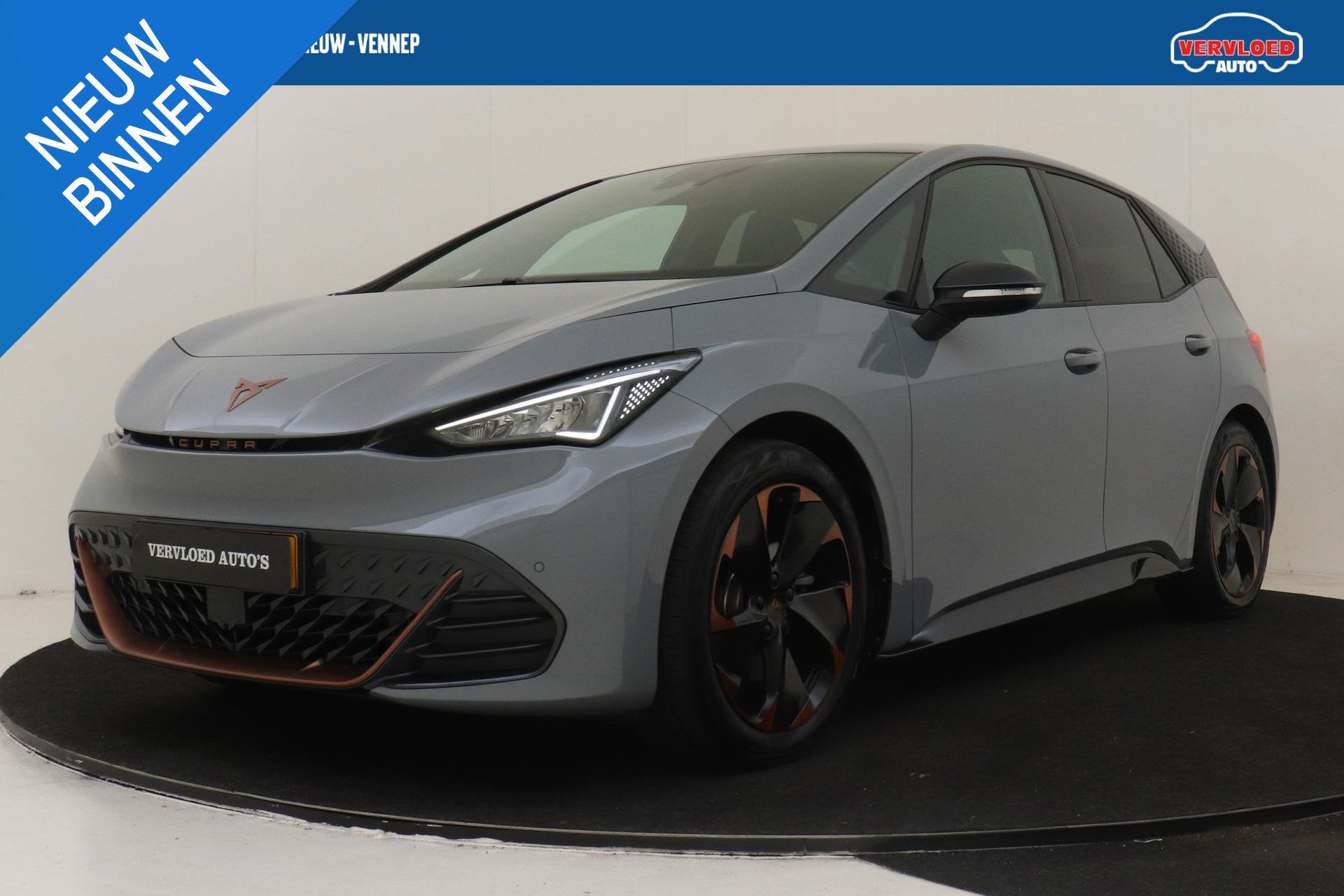 CUPRA Born ADRENALINE ONE 62 kWh -CAMERA|ADAP.CRUISE|KEYLESS, Auto's, Cupra, Automaat, Gebruikt, Zwart, Automatische klimaatregeling