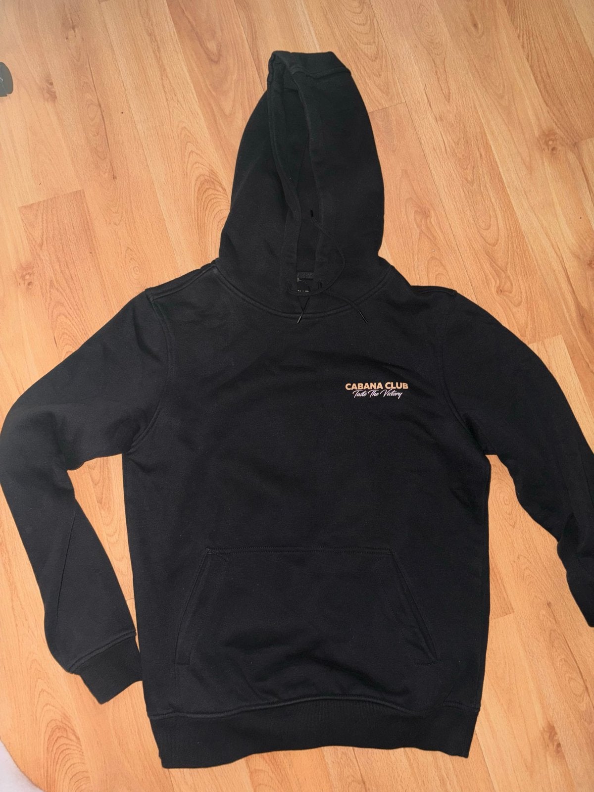 Cabana Club Hoodie - Zwart met opdruk, Ophalen of Verzenden, Zo goed als nieuw