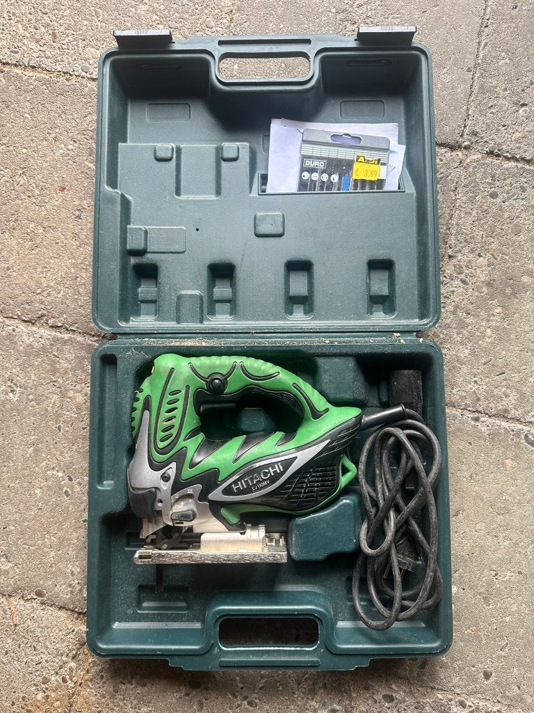 Hitachi decoupeerzaag CJ11MV, Gebruikt, Decoupeerzaag, Ophalen of Verzenden, 30 tot 70 mm