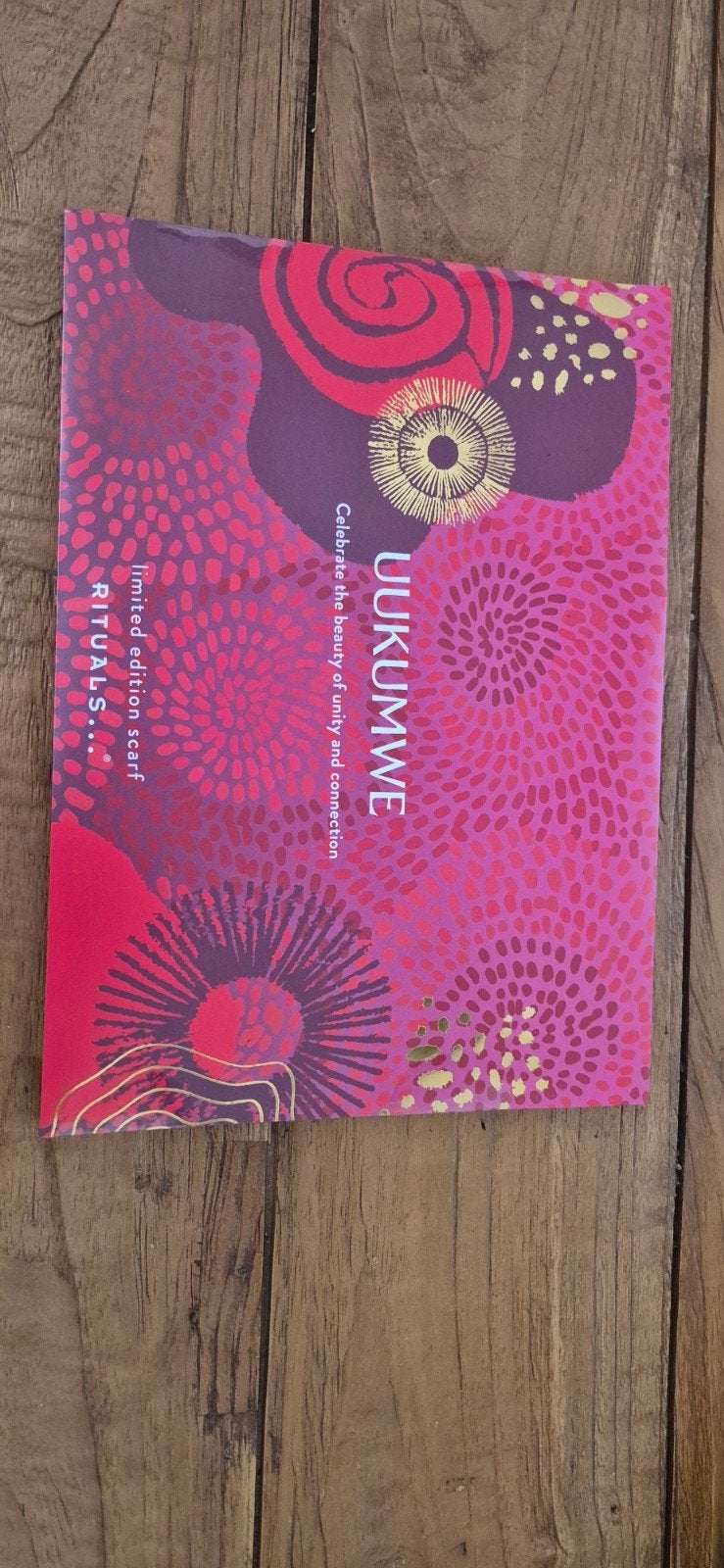 Rituals Uukumwe Limited Edition Sjaal, Rituals, Ophalen of Verzenden, Nieuw, Sjaal