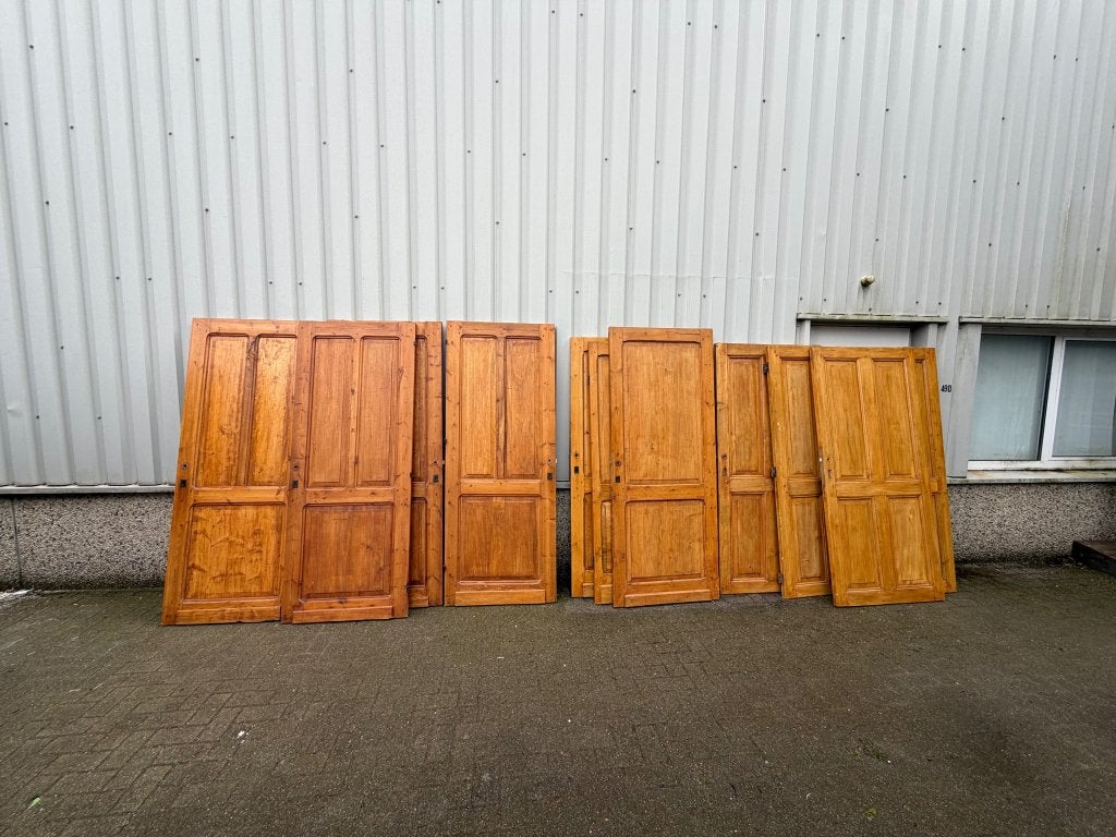 Prachtige set  antieke grenen deuren uit 1920, Doe-het-zelf en Verbouw, Deuren en Horren, La belle porte, Jurgen.hoogenboezem@gmail.com
