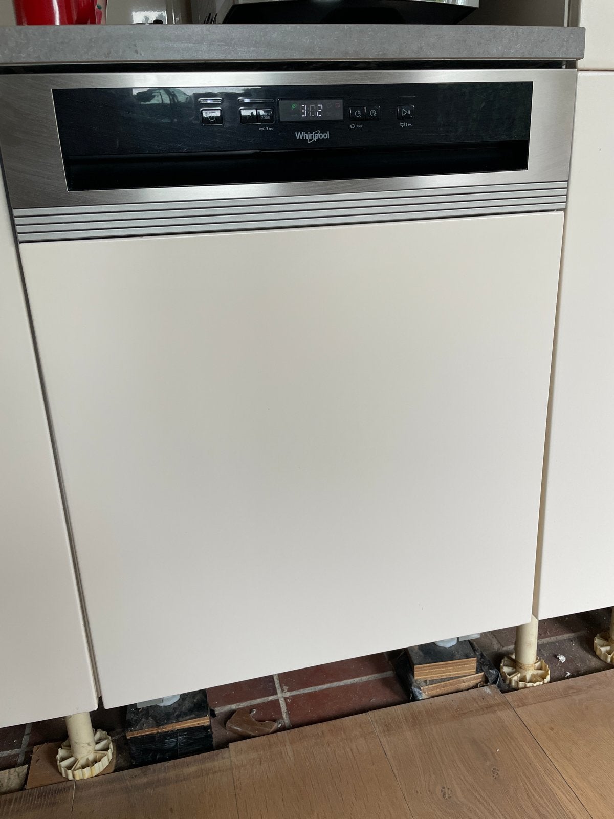 Whirlpool vaatwasser - Model WBC 3C26 X, Witgoed en Apparatuur, Ophalen, Gebruikt, 60 cm of meer, Energieklasse A of zuiniger