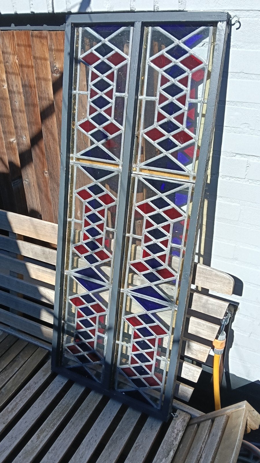 glas in lood, Ophalen, Gebruikt, 80 tot 120 cm, Overige typen